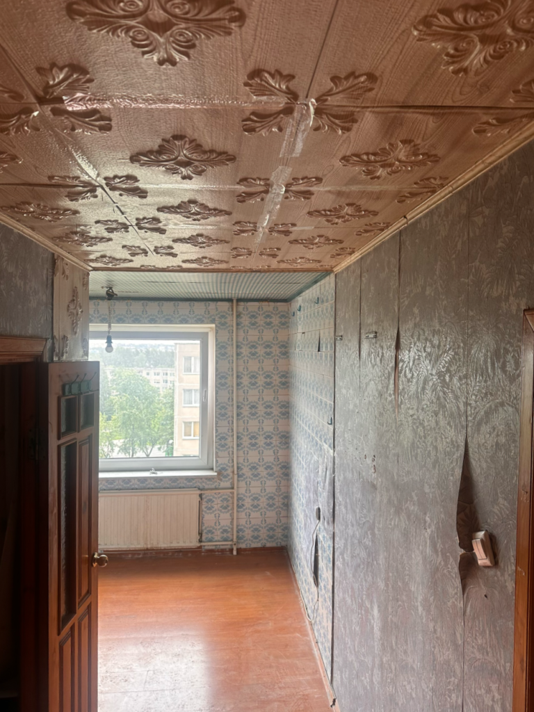 senas butas prieš remontą Vilniuje